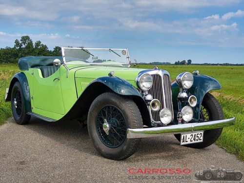 1933 Jaguar SS1 2½ Litre 20HP Open-top Four-seater Tourer For Sale