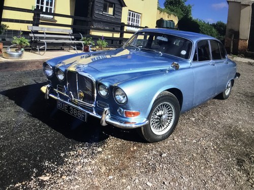 1967 JAGUAR 420 WITH MANUAL/OVERDRIVE GEARBOX,POWER STEERING For Sale