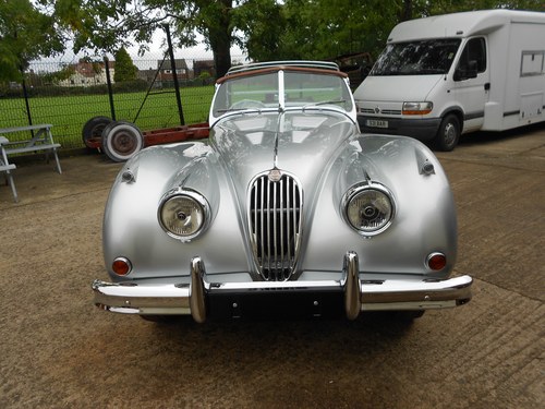 1955 XK140 One of a kind aluminium body beauty For Sale
