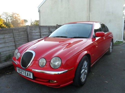 2001 Signal red jaguar s type 3,0 In vendita
