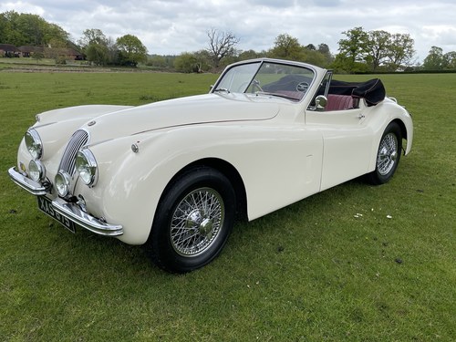 1953 Jaguar XK120 DHC Automatic With Power Steering UK Car SOLD