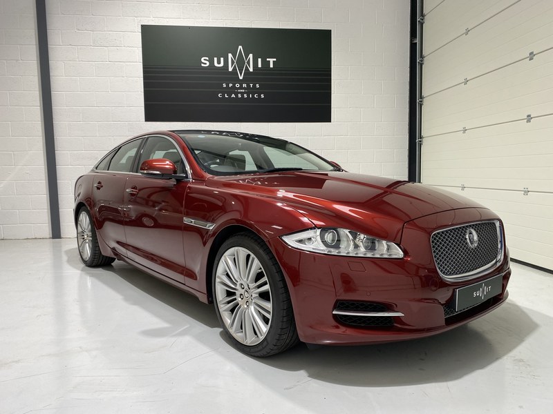 Jaguar XJ Portfolio 3.0 V6 with only 10,314 warranted miles