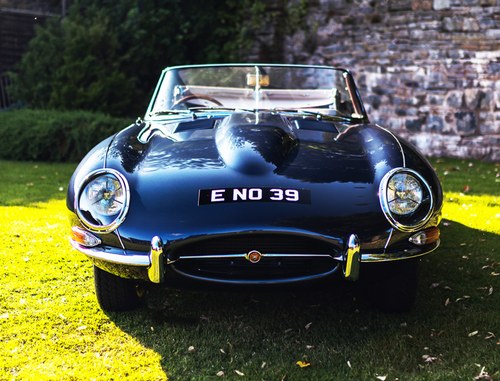 1961 Jaguar E-Type Series 1 3.8 DHC OBL Flat Floor (No.39) For Sale