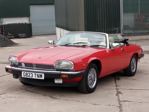 1989 Jaguar XJS V12 Convertible - 61000 miles 2 keepers For Sale by Auction