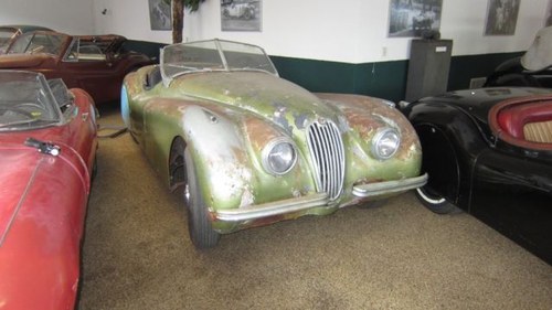 1950 Jaguar xk120 ots lhd incl. parts package In vendita
