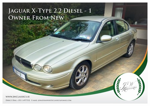 2006 Jaguar X-Type 2.2 Diesel - 1 Owner From New. VENDU