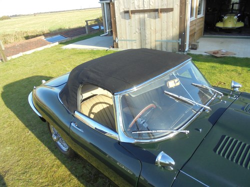 1969 Jaguar OTS 4.2L E-type -  British Racing green SOLD