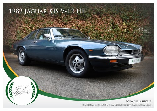 1982 Jaguar XJS V-12 HE In vendita