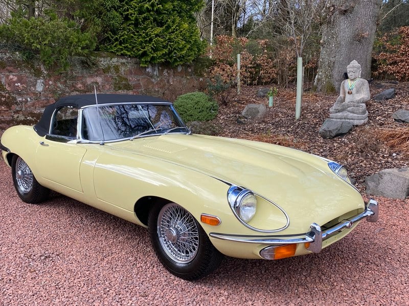 Jaguar E-type roadster, 1 lady owner from new, 45000 miles