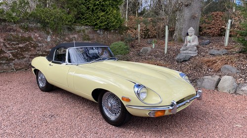 1968 Jaguar E-type roadster, 1 lady owner from new, 45000 miles SOLD