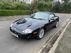 JAGUAR XKR CONVERTIBLE 2000 BLACK 80000 MILES PX WELCOME For Sale (picture 1 of 12)