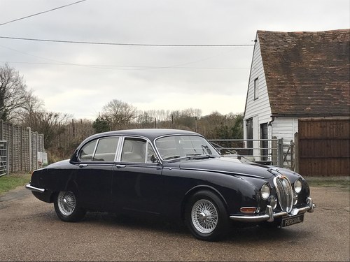 1968 Jaguar S Type, 3,4 litre, manual overdrive gearbox, Sold SOLD