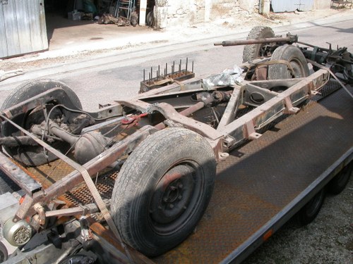 1950 JAGUAR MkV rolling chassis For Sale