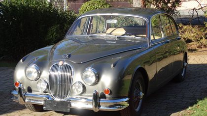 1964 Jaguar MkII 3.4, Opalescent Gunmetal Grey, 1-owner