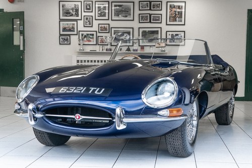 1963 JAGUAR E TYPE SERIES 1 3.8 ROADSTER -  MATCHING NUMERS CAR SOLD