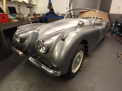Early 1953 XK 120 Drop Head Coupe Right Hand Drive Te koop