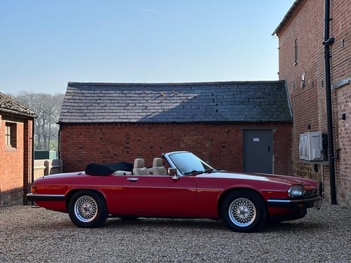 1990 Jaguar XJS V12 Convertible. Fantastic History. SOLD