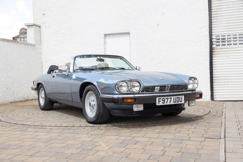 1989 XJ-S V12 Convertible with a fantastic history SOLD