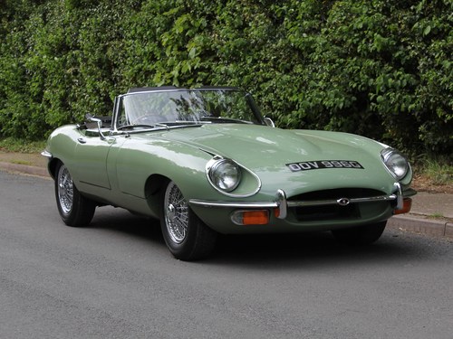 1968 Jag E-Type Roadster UK,RHD-Available to view at Goodwood FOS In vendita