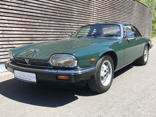 1987 Upcoming classic in BRG and Beige Jaguar XJ-SC For Sale