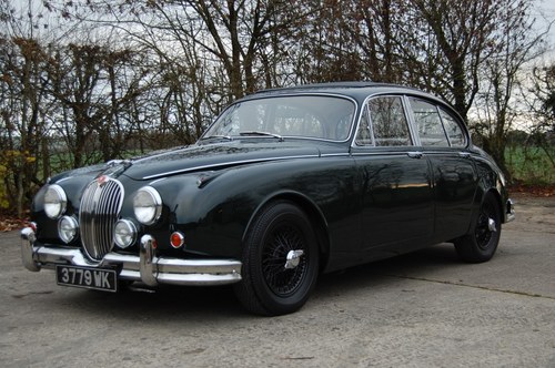 1962 Jaguar Mark II 3.4 Manual O/D from a private collection SOLD
