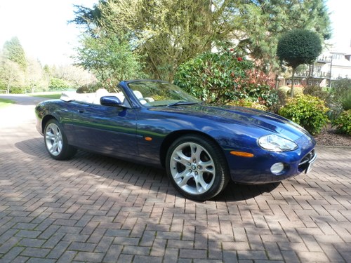 2002 Beautiful low mileage XK8 Convertible SOLD