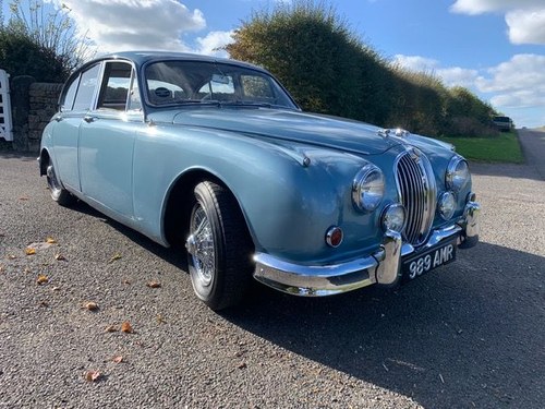 1962 Jaguar MK11 3.8 Manual With Overdrive Wire Wheels For Sale