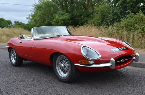 1965 JAGUAR E-TYPE SERIES I ROADSTER For Sale by Auction