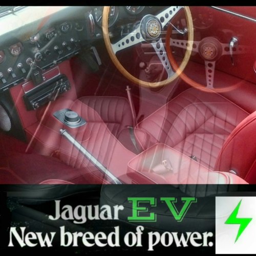 1964 - EV Jaguar - 3 New Dials, New Gear Selector & No Clutch - In vendita
