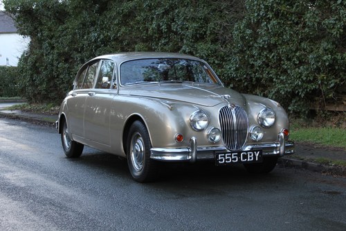 1964 Jaguar MKII 2.4 Manual O/D - 48k miles. history from new For Sale