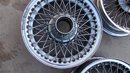 Wheel rims for Jaguar Mk2