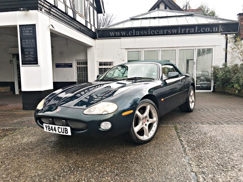 2001 JAGUAR XKR 4.0 CONVERTIBLE. SORRY NOW SOLD SOLD