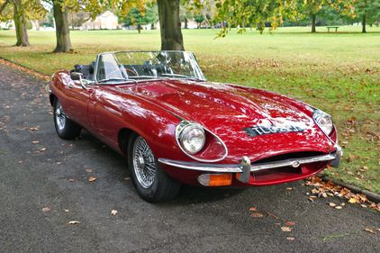 Picture of Jaguar E Type Roadster for self hire