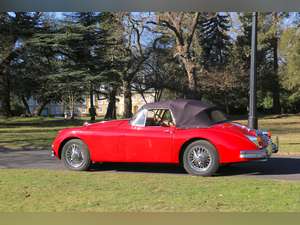 1958 Jaguar XK150 convertible for self hire For Hire (picture 5 of 11)