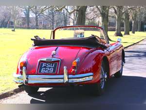 1958 Jaguar XK150 convertible for self hire For Hire (picture 7 of 11)
