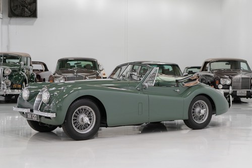 1953 Jaguar XK120 DROPHEAD COUPE VERKAUFT