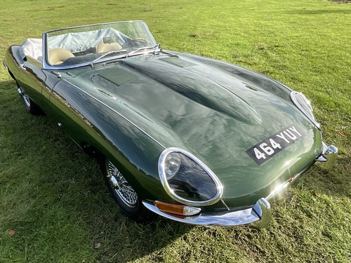 1961 Jaguar E Type Chassis 64 OBL Matching Numbers LHD SOLD
