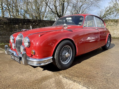 1965 Jaguar MKII 3.4 manual/overdrive matching numbers For Sale