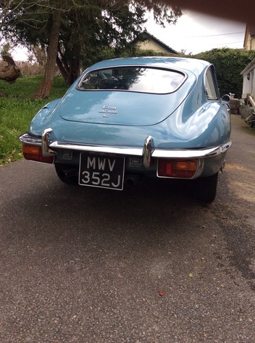 1971 1970 Jaguar E Type Series 2 FHC 4.2 A vendre