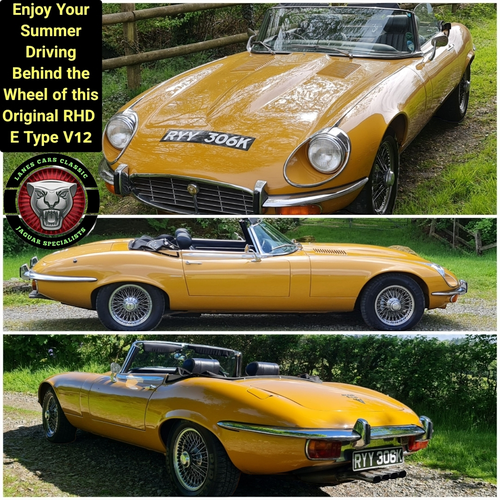 1971 E Type Roadster - Ready now for Summer For Sale
