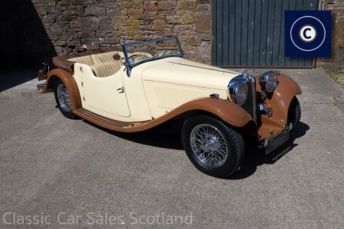 1934 Jaguar SS1 Tourer 2.5 Exceptional Provenance For Sale