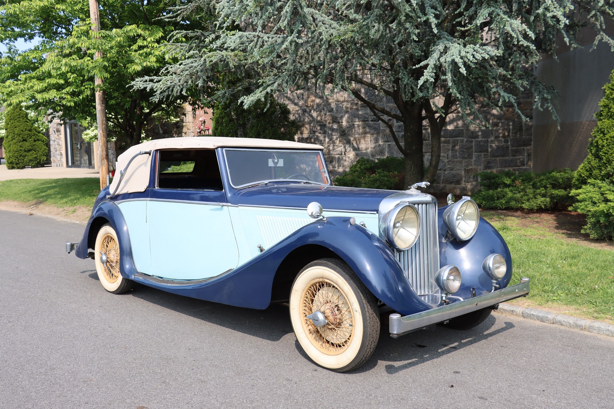 1948 Jaguar Mark IV Drophead Coupe LHD#24819, foto 2