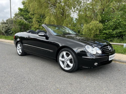 2003 Mercedes Benz CLK 240 2.6 V6 ONLY 11000 MILES FROM NEW SOLD