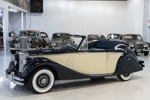 1950 JAGUAR MARK V 3.5 LITER DROPHEAD COUPE VERKAUFT