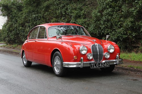 1966 Jaguar MKII 3.8 Manual With Overdrive VERKAUFT