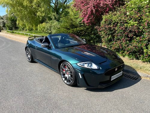 2014 Jaguar XKR-S Convertible ONLY 4300 MILES One of Only 50 RHD SOLD