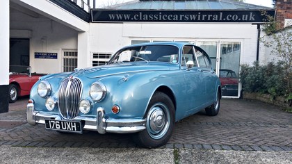 1961 JAGUAR MKII 2.4 SALOON. MANUAL WITH OVERDRIVE.