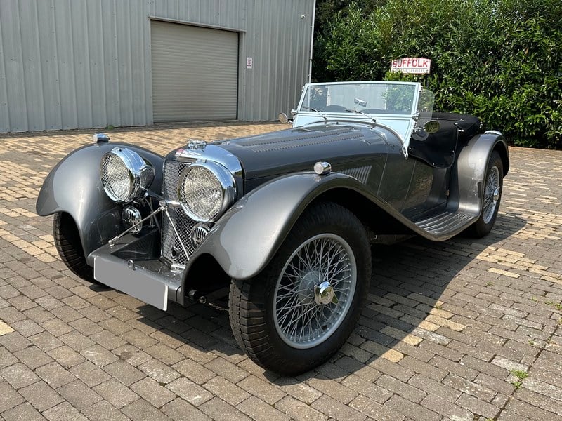 Jaguar SS100 by Suffolk correctly IVA tested and registered.