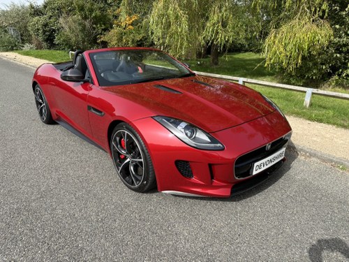 2013 Jaguar F-Type 5.0 S V8 S/C Convertible ONLY 27000 MILES SOLD