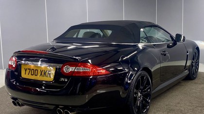 Pristine Black Jaguar XKR Convertible Superb low miles